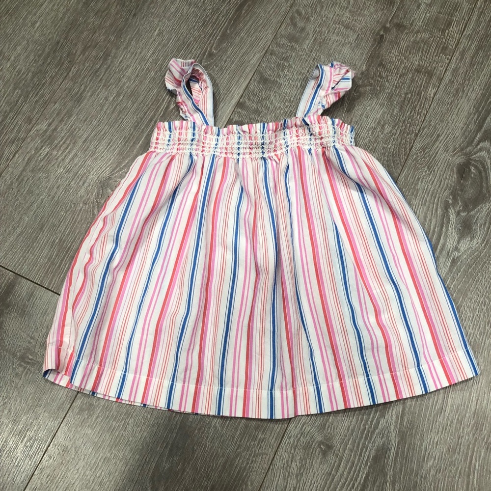 Baby gap striped smocked tank